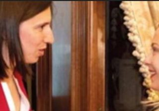 Giorgia Meloni ed Elly Schlein