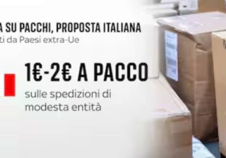 Tassa sui pacchi extra UE