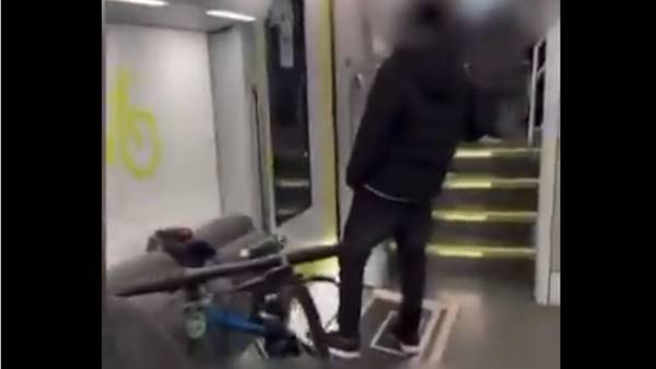 ragazza picchiata in treno