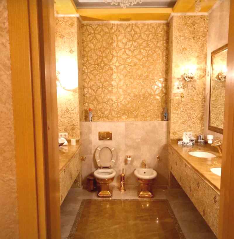bagno in oro