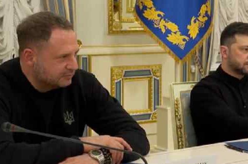 Andriy Yermak e Zelensky