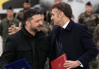 Zelensky e Macron