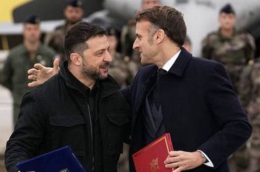 Zelensky e Macron