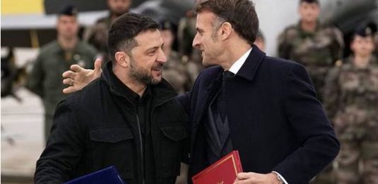 Zelensky e Macron