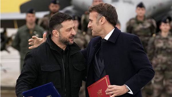 Zelensky e Macron