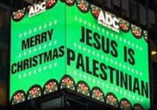 New York, scritta a Times Square: "Gesù è palestinese"