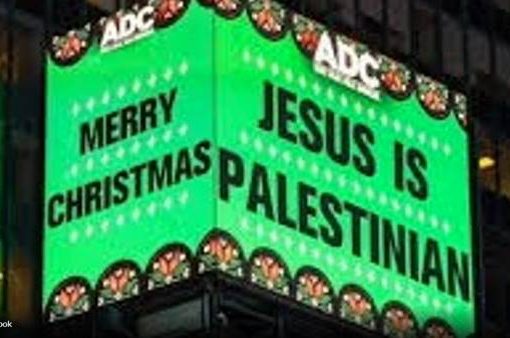 New York, scritta a Times Square: "Gesù è palestinese"