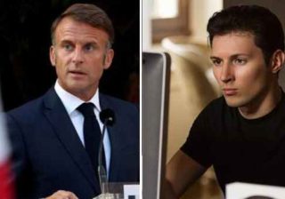 Macron e Pavel Durov
