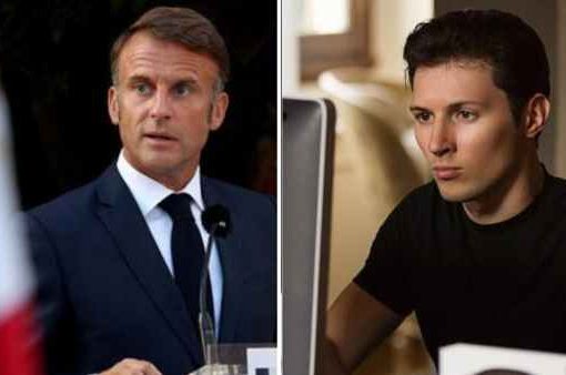 Macron e Pavel Durov