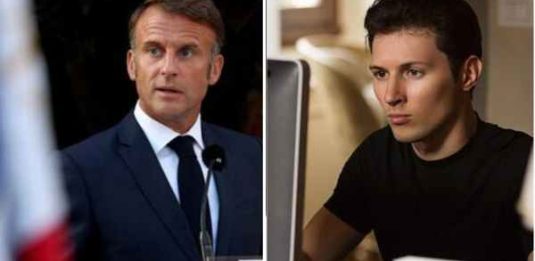 Macron e Pavel Durov