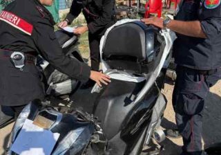 Roma, moto e scooter rubati