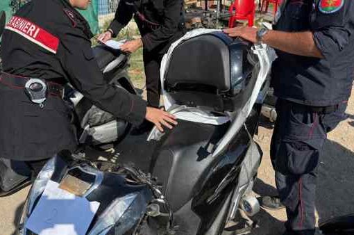 Roma, moto e scooter rubati
