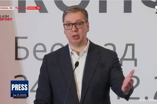 presidente serbo Aleksandar Vučić