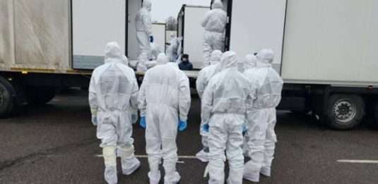 Scambio di soldati caduti fra Russia e Ucraina