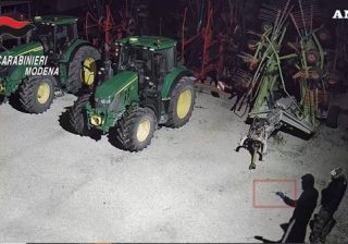 trattori rubati