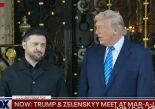 Zelensky e Trump