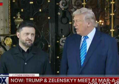 Zelensky e Trump