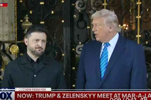 Zelensky e Trump