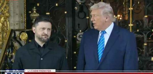 Zelensky e Trump