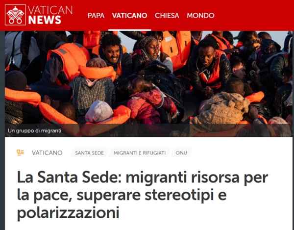 Vaticano migranti