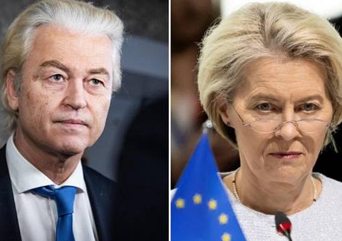 Geert Wilders e von der Leyen