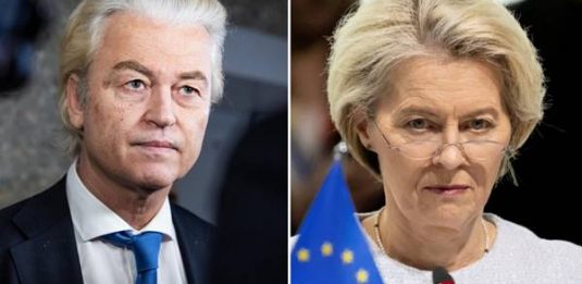 Geert Wilders e von der Leyen