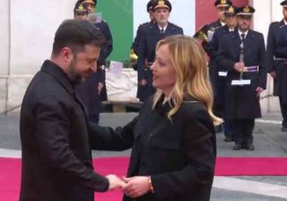 Zelensky e Meloni