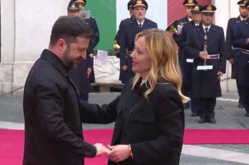 Zelensky e Meloni
