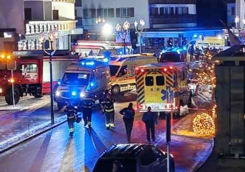 splosione nel bar di una stazione sciistica svizzera
