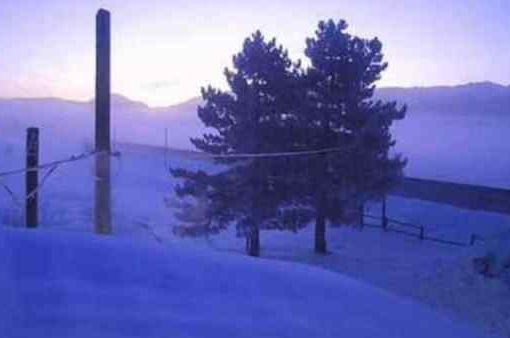Gelo in Abruzzo, -23,6 gradi