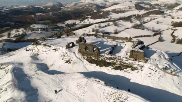 Gelo in GB, temperature a -12