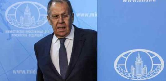 ministro degli Esteri russo, Serghei Lavrov