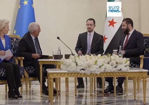 Von der Leyen in Siria