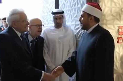 Mattarella Emirati Arabi