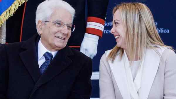 Mattarella e Meloni