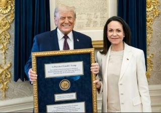 Nobel di Machado a Trump