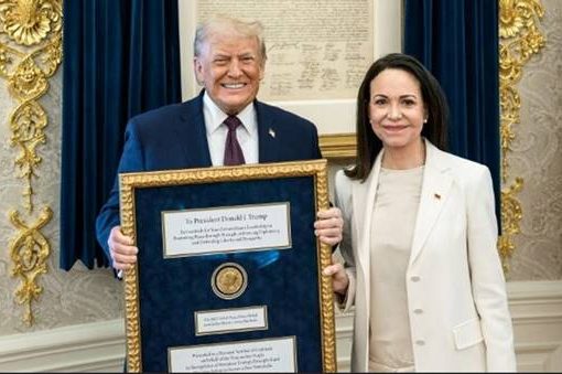 Nobel di Machado a Trump