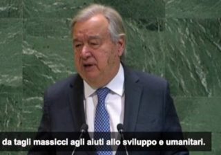 segretario generale delle Nazioni Unite Antonio Guterres