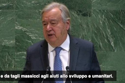segretario generale delle Nazioni Unite Antonio Guterres