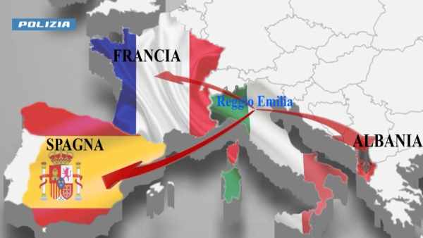 polizia operazione contro narcotraffico