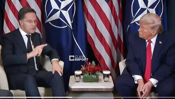 Rutte a Trump