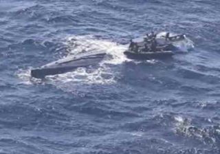 Sommergibile pieno di cocaina