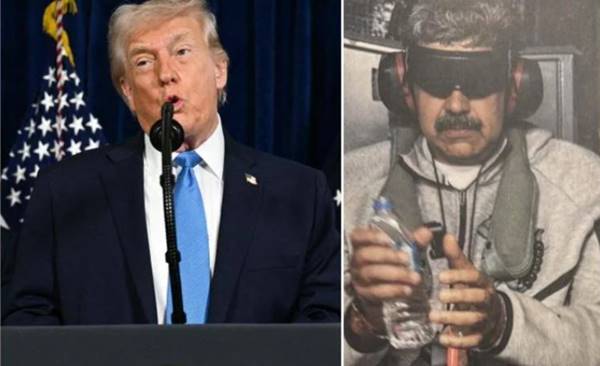 Trump posta foto di Maduro ammanettato: andrà a Guantanamo Trump posta foto di Maduro ammanettato: andrà a Guantanamo