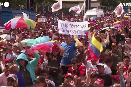 Venezuela e Colombia, manifestazioni contro gli Stati Uniti