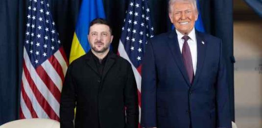 Zelensky e Trmp