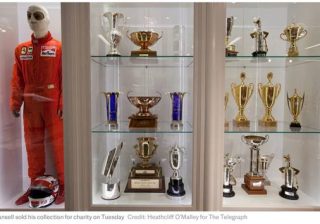 Nigel Mansell vende tutti suoi cimeli