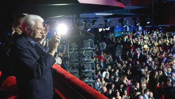 Mattarella a Sanremo