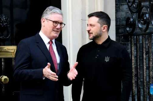 Starmer e Zelensky