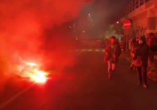 Violenze al corteo contro Milano-Cortina