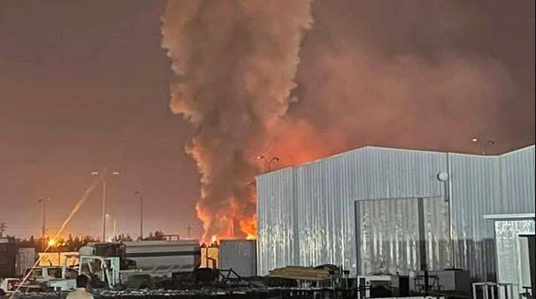 Iraq, incendio a struttura logistica Usa KBR